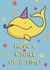 Have A Whale Of A Time, Party Animal created by Embers and Ink
