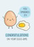 Punny Egg, Smashed Exam Results Card created by Creaternet