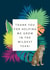 Wild Year Thank You created by Sophie Hilton Designs