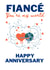 Fiance Anniversary created by Faye Burtenshaw