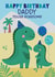 Daddy Dinosaur Birthday card created by Sarah Corcoran 