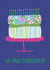 50th Birthday Card - Cake - Fabulous created by Sazerelli Designs