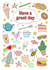 Have a great day celebration card. created by The Illustrated Saying