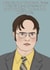 Dwight Schrute The Office  created by Lizzy B Draws.
