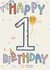 Happy 1st Birthday Celebrations created by Scribble + Print Co