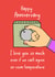 Funny Anniversary Card / Wedding Card - I Love You So Much Even If We Cant Agree On Room Tempreture created by Pickled Prints