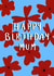 Pretty Birthday Card - For Mum - Poppies created by EJF Illustration