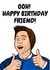 Funny Inbetweeners Quote Birthday Card created by artbyarazig