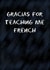 Gracias for teaching me French created by Blind Faith