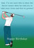 Irons and Greens, Golfing Birthday Card for Dad created by Little Prints Fred Designs