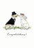 Labrador Dogs Wedding Day Card created by Amelia Ilangaratne