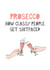 Classy Prosecco Drunk Card created by Nancy Walsh
