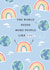 Cute Rainbow Thank You Card / Just Because Card / Friendship Card - The World Needs More People Like You created by Leebee Designs