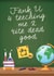 Fank U - Teacher Appreciation card created by Angry Squirrel