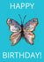 Happy Birthday Butterfly Card created by lalabuds by Rebecca Carr