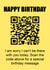 QR code prank Birthday Card created by Arr Cards