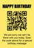 QR code Prank Birthday Card created by Arr Cards