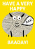Happy Baaday birthday card created by lalabuds by Rebecca Carr