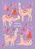 Llama Birthday Party Animal Card created by Sadler Jones
