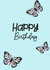 Butterfly Birthday Card created by Authentically Unique