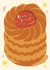 You’re so sweet, retro jammy dodger card created by Yan Yu Lee