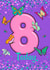 8th Birthday Butterfly Card created by Love Gifts