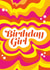 Retro Birthday Girl Card created by Starkey  & Co
