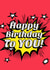 Happy Birthday To You Comic Book Style created by Sam Long