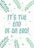 Pretty End Of An Era New Home Card / Moving Card / Congratulations Card - Plants - It's The End Of An Era created by Annie Moon 