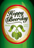 Hoppy Beerday - Birthday card for beer lovers! created by Licked By Robots