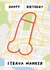 Happy Birthday Strava Wanker created by Kelly May