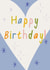 Heart and Stars Birthday Card created by Amy Buckley Design