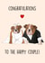 English Bulldog - Wedding Day Card created by Poppy & Mabel