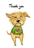 Doggy knit thank you card created by Maria Myrkina