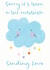 Sorry it's been rubbish, raincloud hug created by Rainbow Bee Creations
