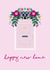 Pretty Front Door New Home Card - Pink Door - Happy New Home created by Little Lou Makes