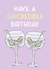 Gin Birthday Card created by Em’s Creations