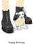 Dog lovers birthday created by Dotty Dog Art