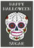 Happy Halloween Sugar Skull Card created by Knick Knack Crafts