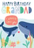 Cute Whale Happy Birthday Grandad Card created by Christine Gore