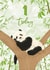 1st Birthday Cute Panda Card created by Sarah Stephenson