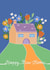 Happy new home pretty floral card created by Rachel Singh