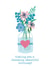 Masons Jar Flowers Birthday created by Zoe Chapman Design
