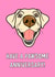 Labrador dog anniversary card created by Adam Regester