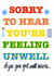 Get Well Soon Covid Rainbow Typed card created by Nina Modray