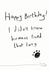 Happy Birthday From The Dog card created by Paper Plane