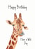 Have a Wild Day Giraffe Birthday Card created by Laura Stanley Designs