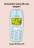 When life was simple, Nokia Mobile Birthday Card created by Eat the Moon
