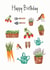 Gardening Allotment Birthday Card created by Laura Stanley Designs
