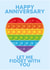Happy Anniversary Let Me Fidget With You created by Kelly May